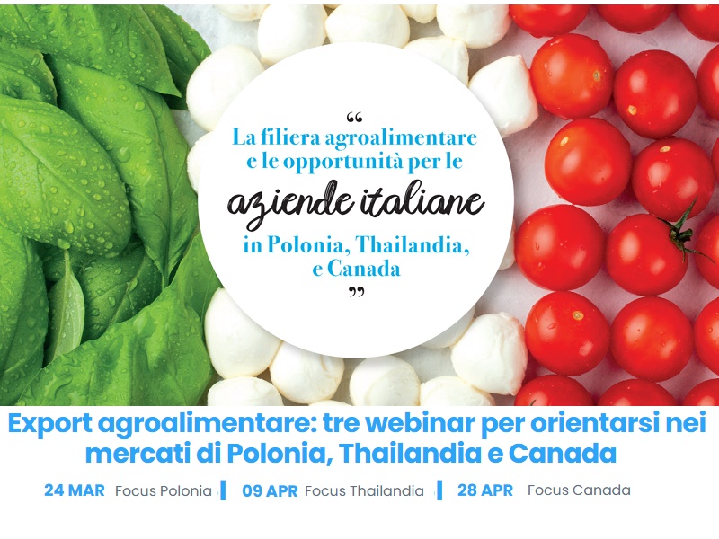 OPPORTUNITÀ ALL’ESTERO. WEBINAR SULLA POLONIA IL 24/3