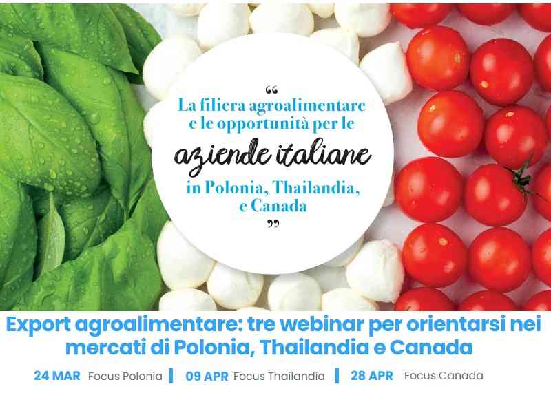 OPPORTUNITÀ ALL’ESTERO. WEBINAR SUL CANADA IL 28/4