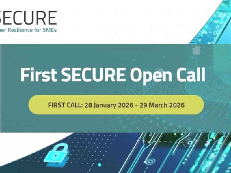 first secure open call, dal 28 gennaio al 29 marzo 2026